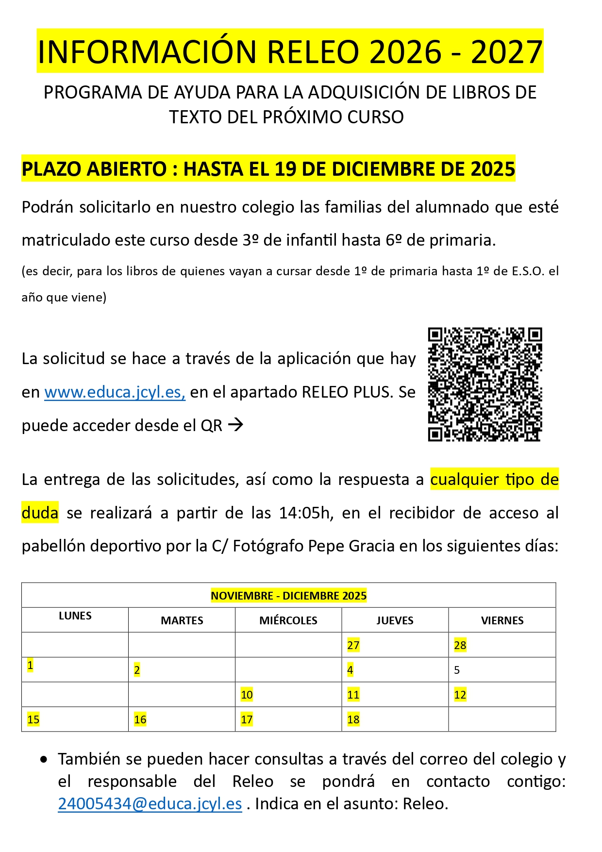 organización releo 26_27 organización releo 26_27