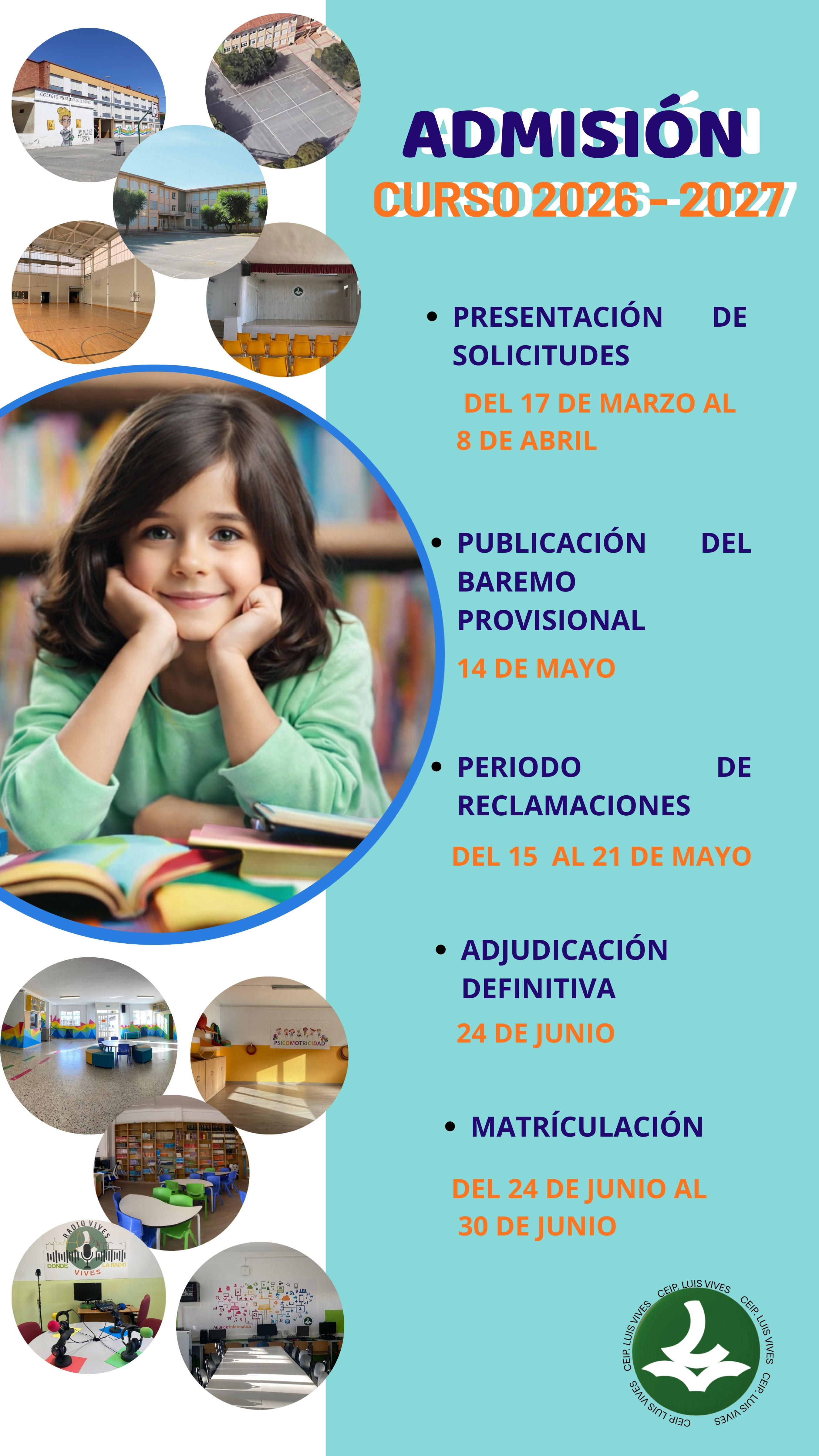 admisión y matricula 2026