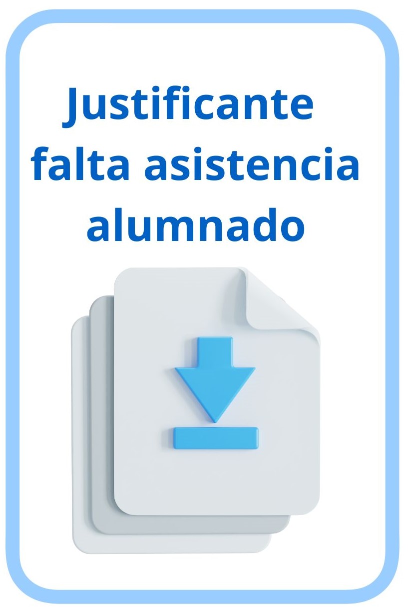 LOGO JUSTIFICANTE AUSENCIAS ALUMNADO